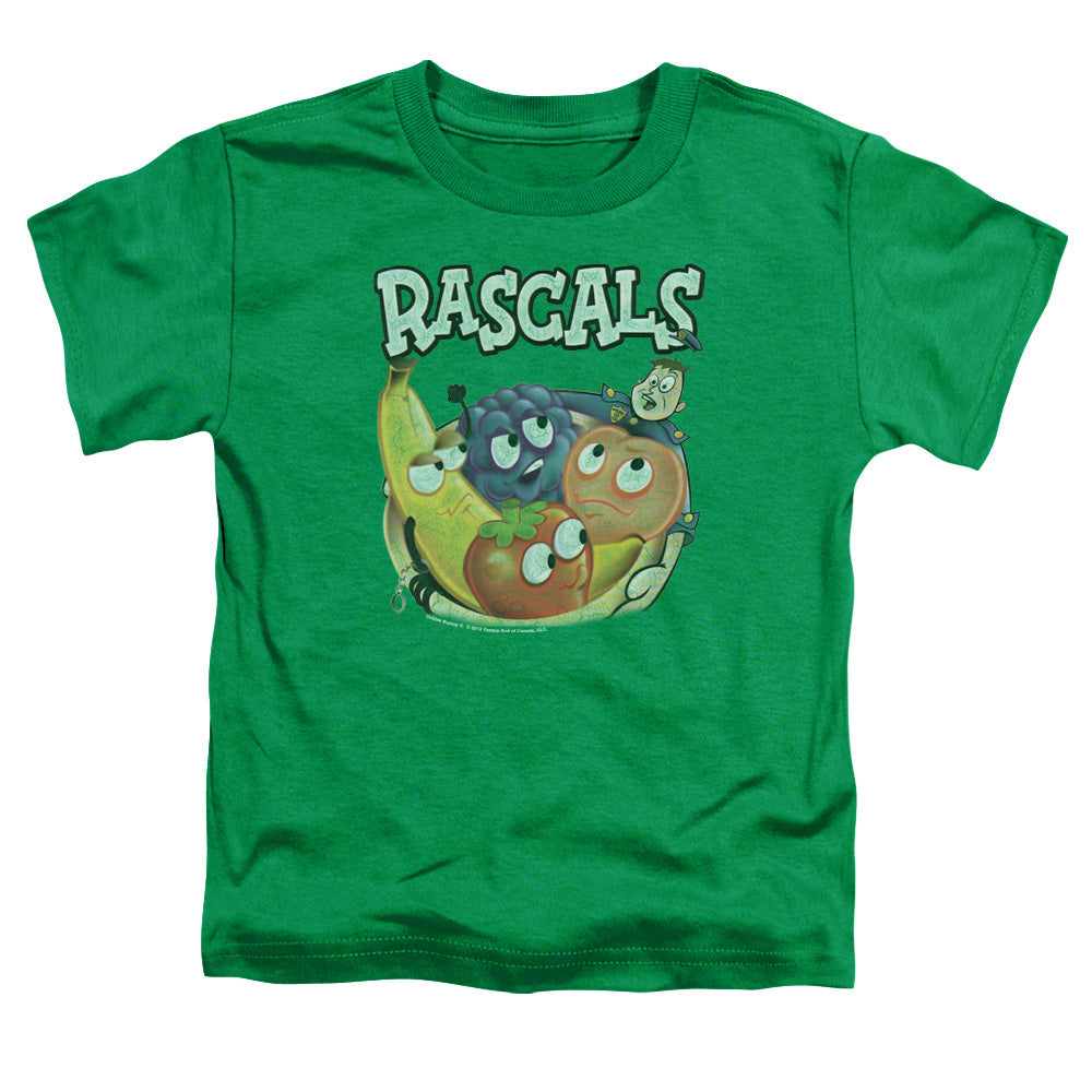 DUBBLE BUBBLE/RASCALS   - S/S TODDLER TEE - KELLY GREEN