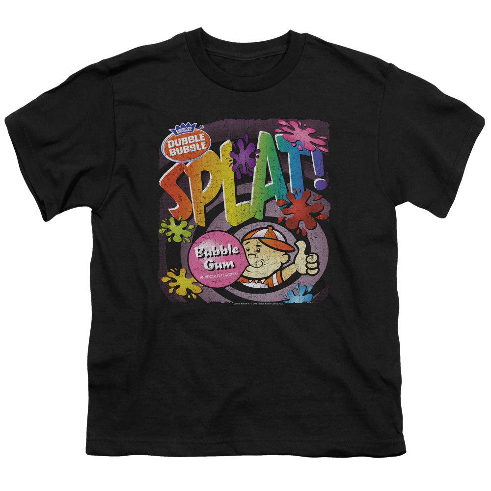 DUBBLE BUBBLE/SPLAT GUM - S/S YOUTH 18/1 - BLACK