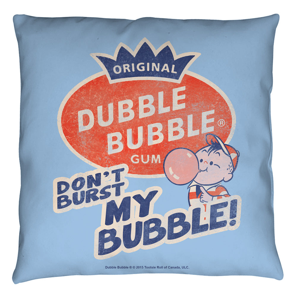 DUBBLE BUBBLE/BURST BUBBLE - THROW PILLOW