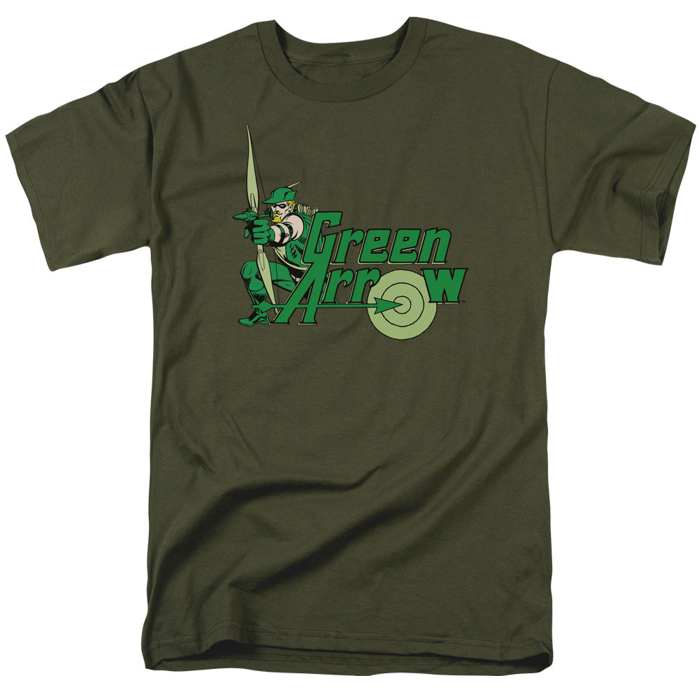 DC GREEN ARROW/GREEN ARROW - S/S ADULT 18/1 - MILITARY GREEN