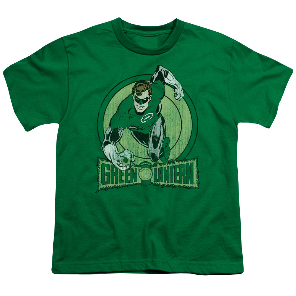 DC/GREEN LANTERN - S/S YOUTH 18/1 - KELLY GREEN