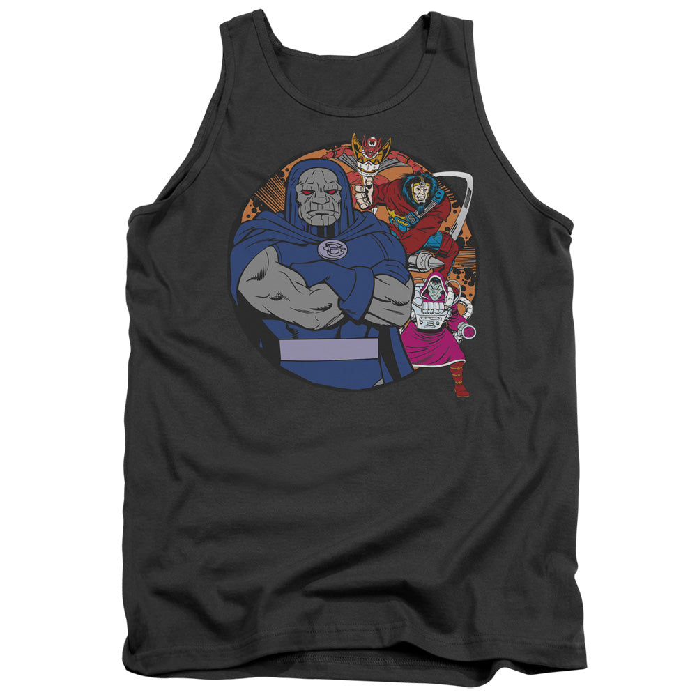 DC/APOKOLIPS REPRESENT - ADULT TANK - CHARCOAL