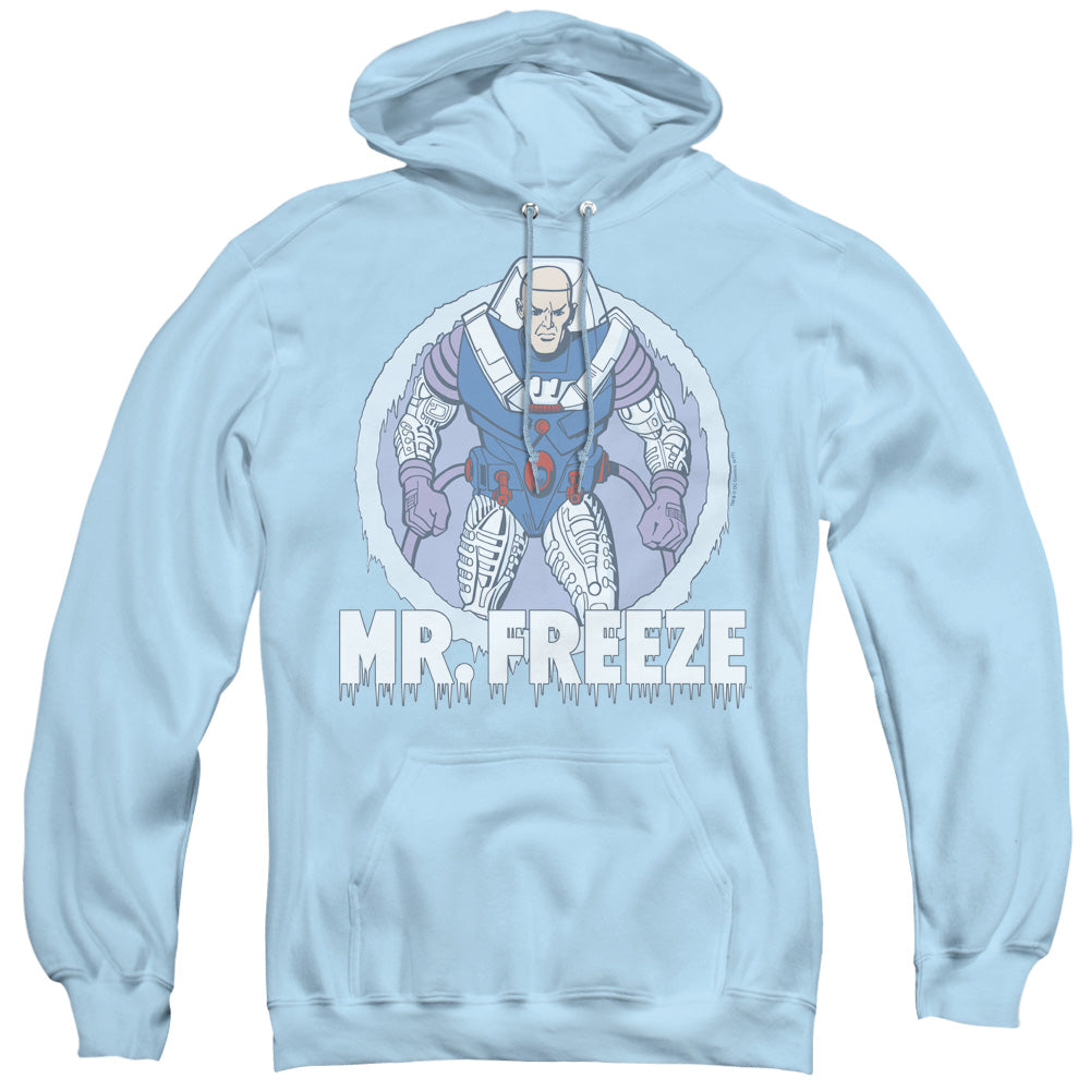DC/MR FREEZE - ADULT PULLOVER HOODIE - LIGHT BLUE