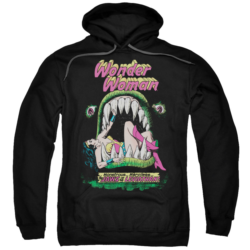 DC/JAWS - ADULT PULLOVER HOODIE - BLACK