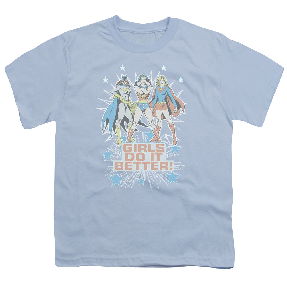 DC/GIRLS DO IT BETTER - S/S YOUTH 18/1 - LIGHT BLUE