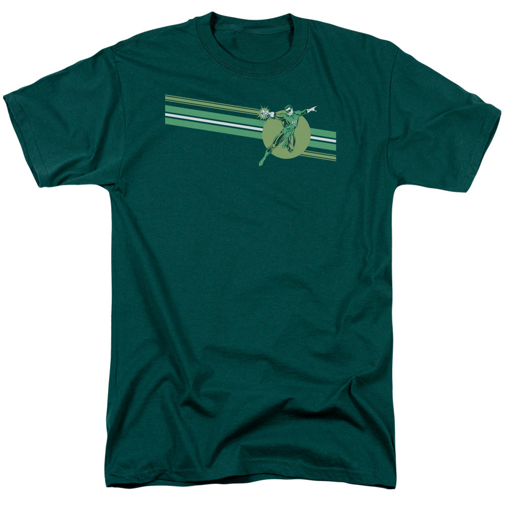 DC/LANTERN STRIPE - S/S ADULT 18/1 - HUNTER GREEN