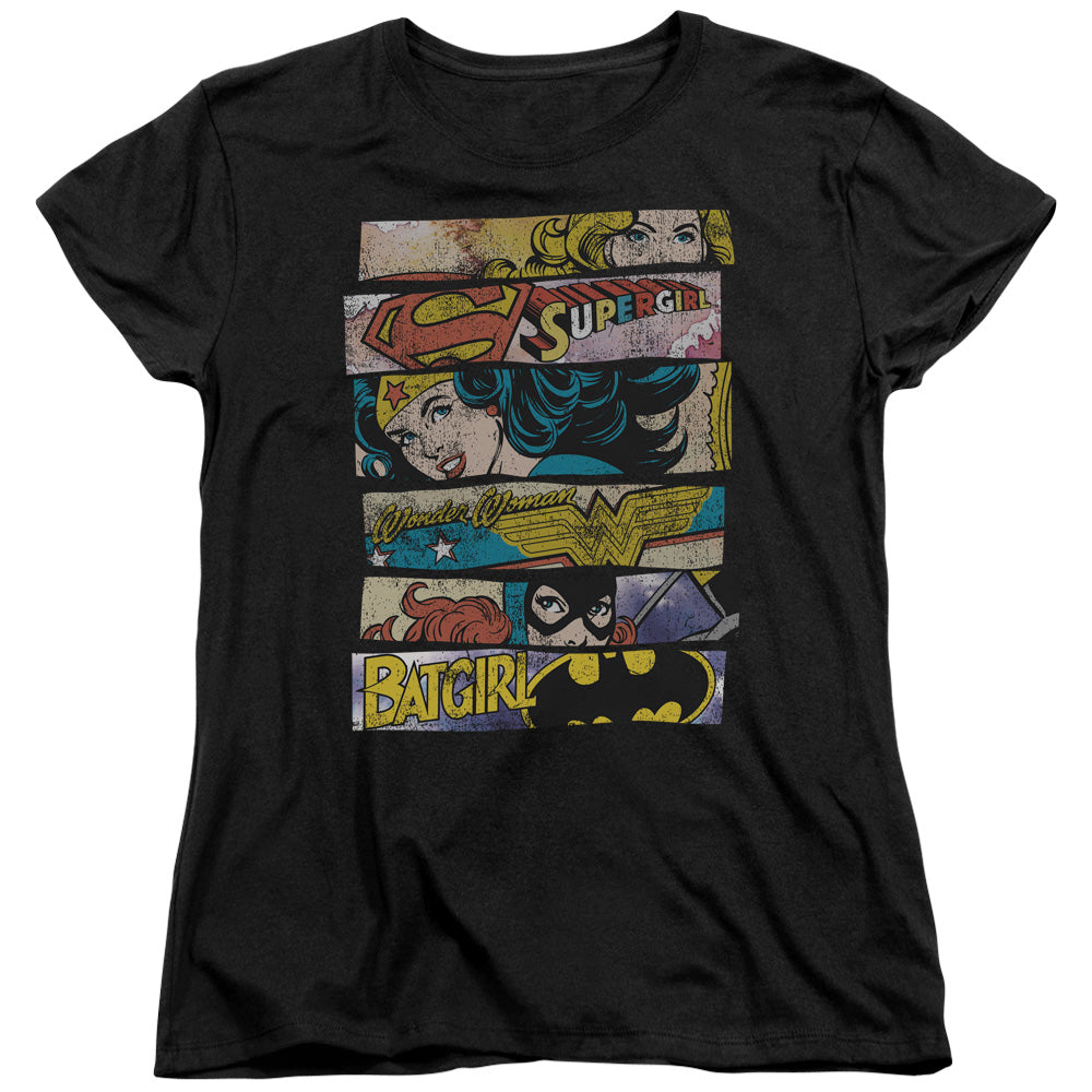 DC/THREE OF A KIND - S/S WOMENS TEE - BLACK