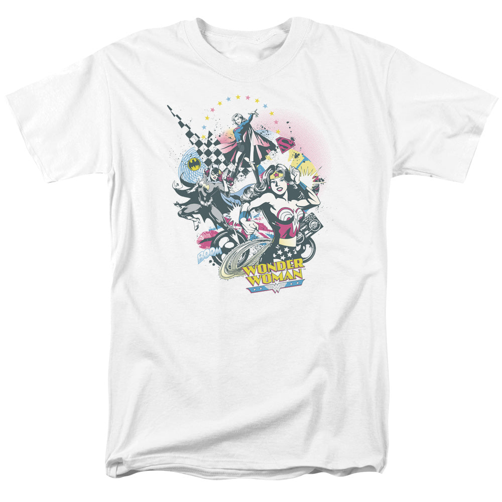 DC/POWER TRIO - S/S ADULT 18/1 - WHITE