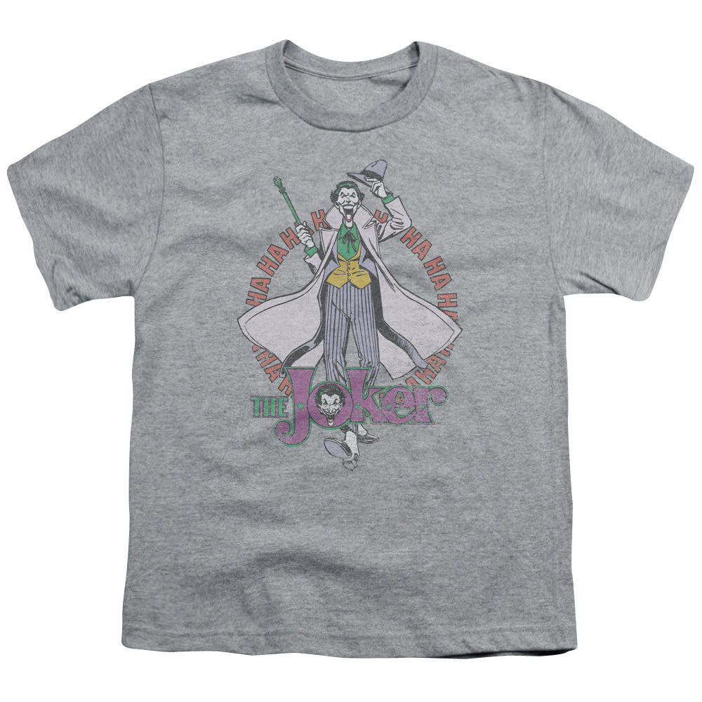 DC/MANIACAL - S/S YOUTH 18/1 - ATHLETIC HEATHER