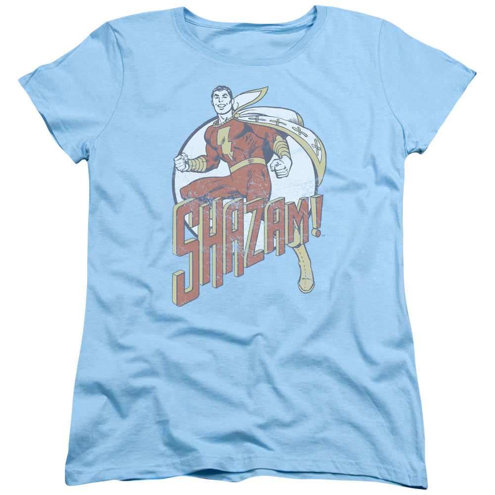 DC/STEPPING OUT - S/S WOMENS TEE - LIGHT BLUE
