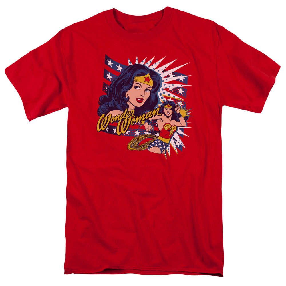 DCO/POP ART WONDER - S/S ADULT 18/1 - RED