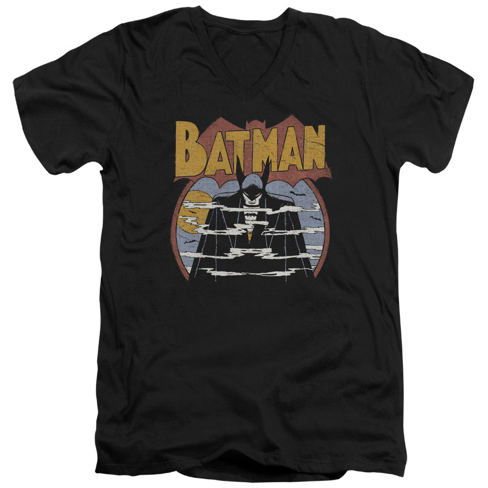 DC/FOGGY - S/S ADULT V-NECK 30/1 - BLACK