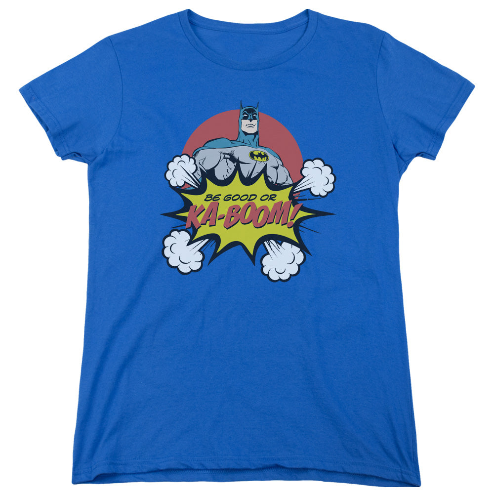 DC/KABOOM - S/S WOMENS TEE - ROYAL BLUE