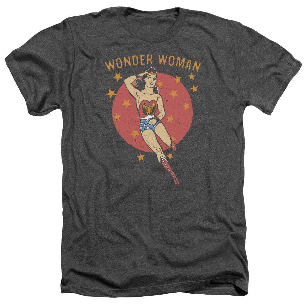 DC/WONDER CIRCLE - ADULT HEATHER - CHARCOAL