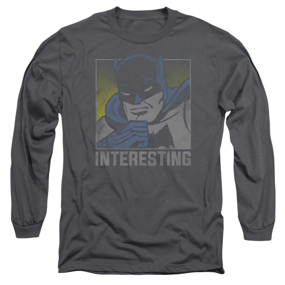 DC/INTERESTING -  L/S ADULT 18/1  - CHARCOAL