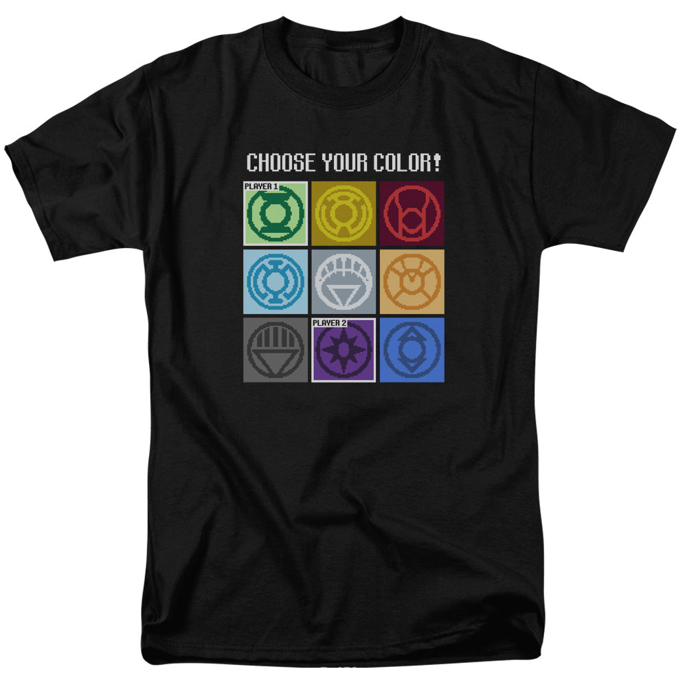 DC/CHOOSE YOUR COLOR - S/S ADULT 18/1 - BLACK