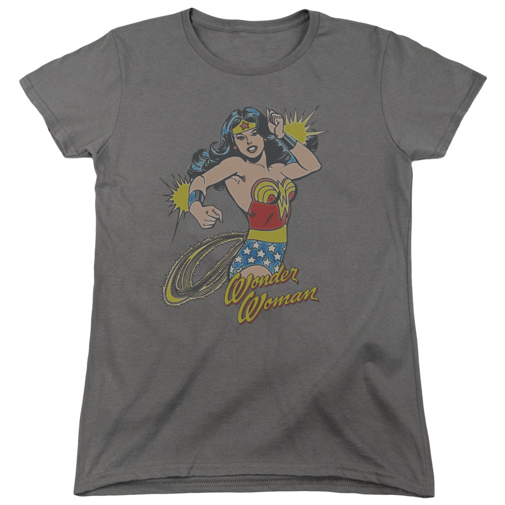 DC/SPINNING - S/S WOMENS TEE - CHARCOAL