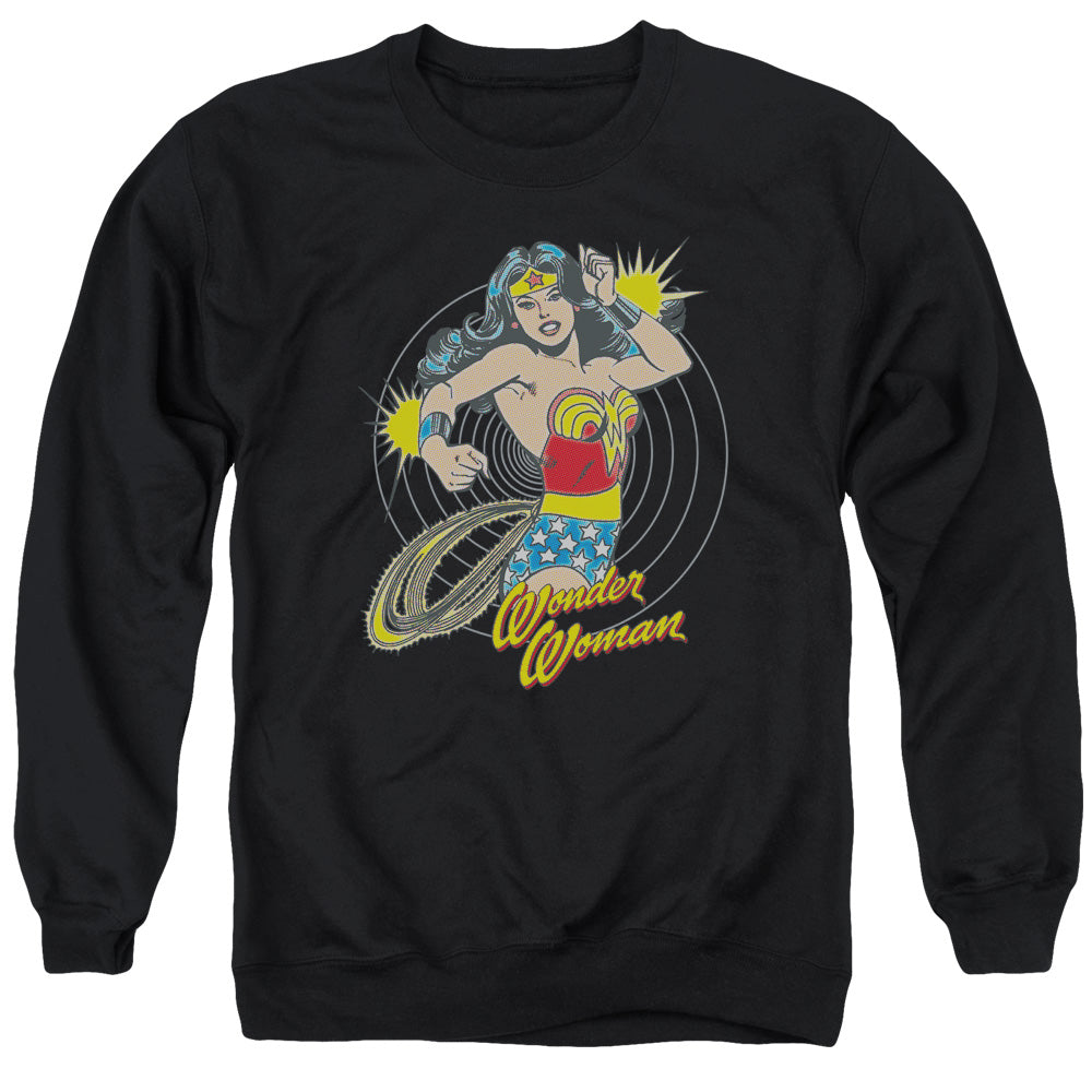 DC/SPINNING - ADULT CREWNECK SWEATSHIRT - BLACK