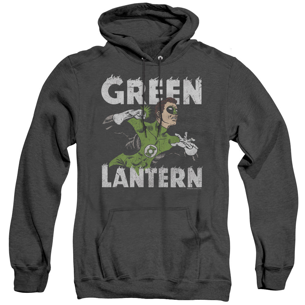 DC/HAL POWER - ADULT HEATHER HOODIE - BLACK
