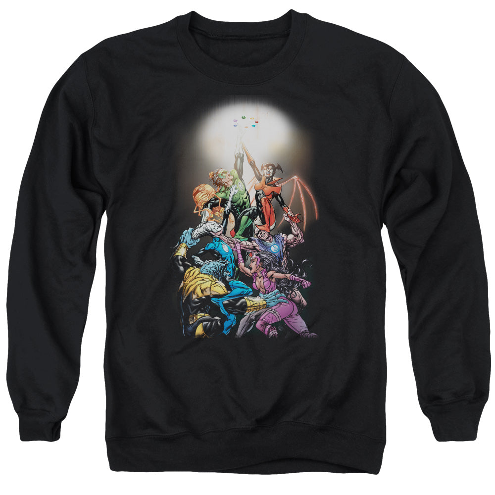 GREEN LANTERN/GL NEW GUARDIANS #1 - ADULT CREWNECK SWEATSHIRT - BLACK