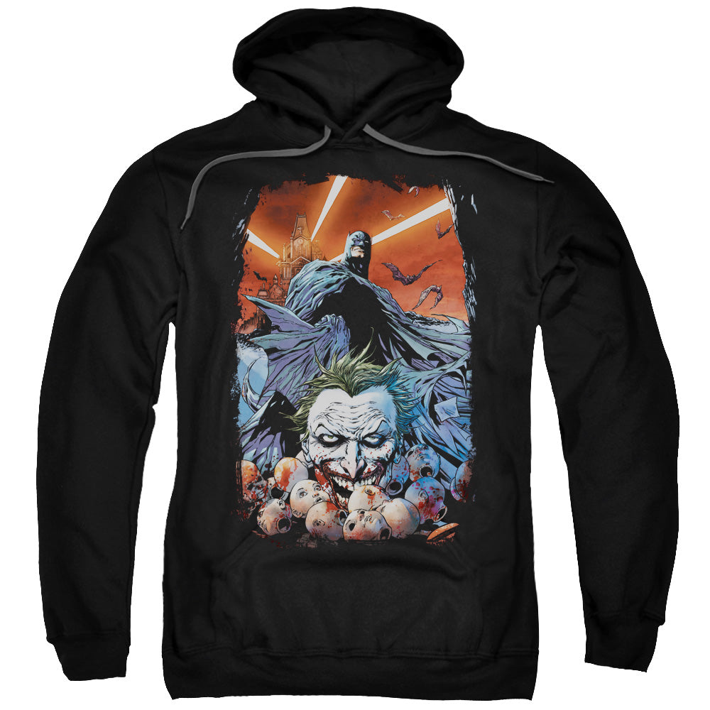 BATMAN/DETECTIVE COMICS #1 - ADULT PULLOVER HOODIE - BLACK