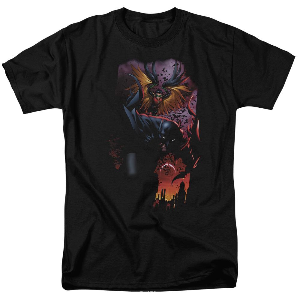 BATMAN/BATMAN & ROBIN #1 - S/S ADULT 18/1 - BLACK