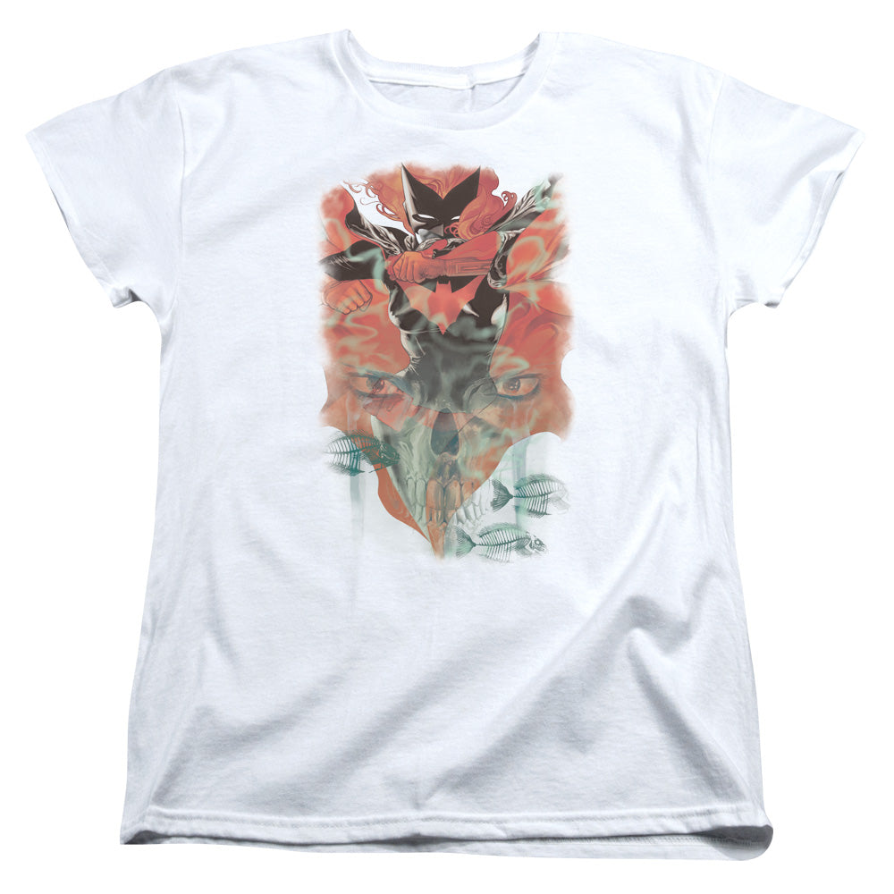 BATMAN/BATWOMAN #1 - S/S WOMENS TEE - WHITE