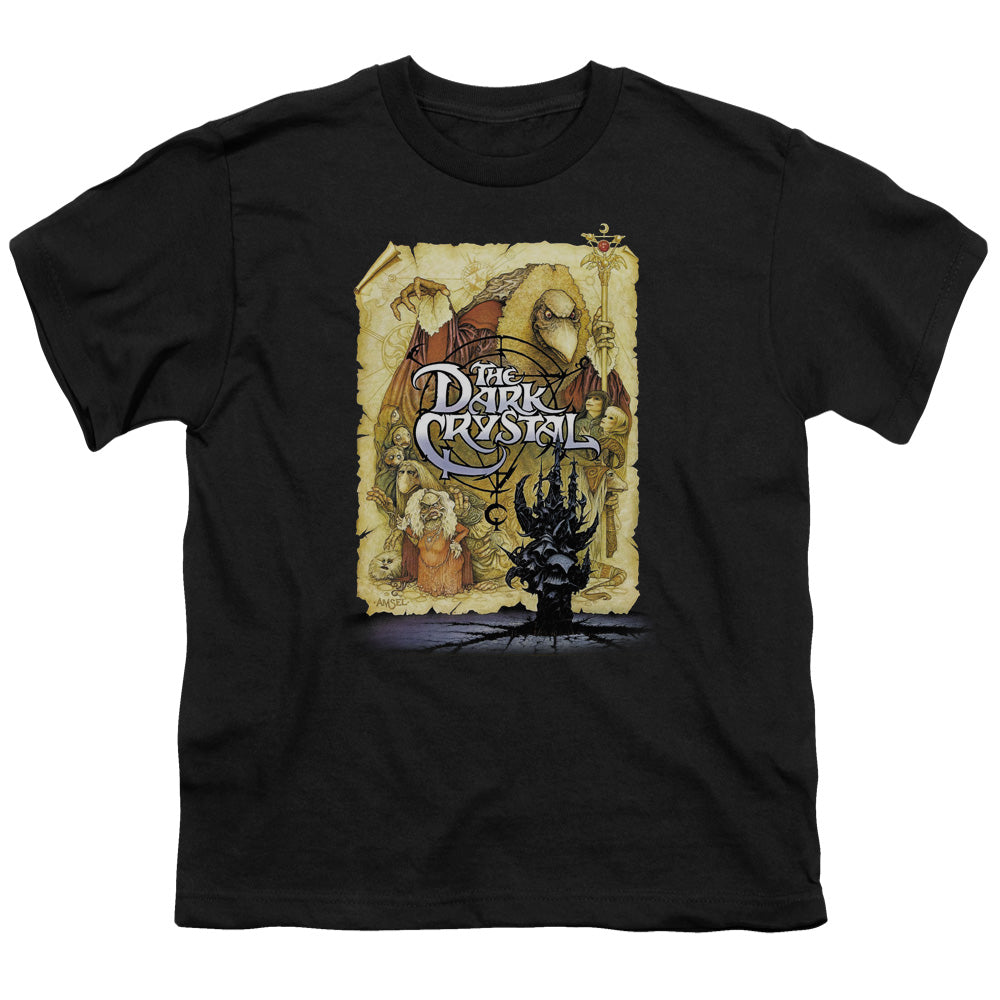 DARK CRYSTAL/POSTER - S/S YOUTH 18/1 - BLACK