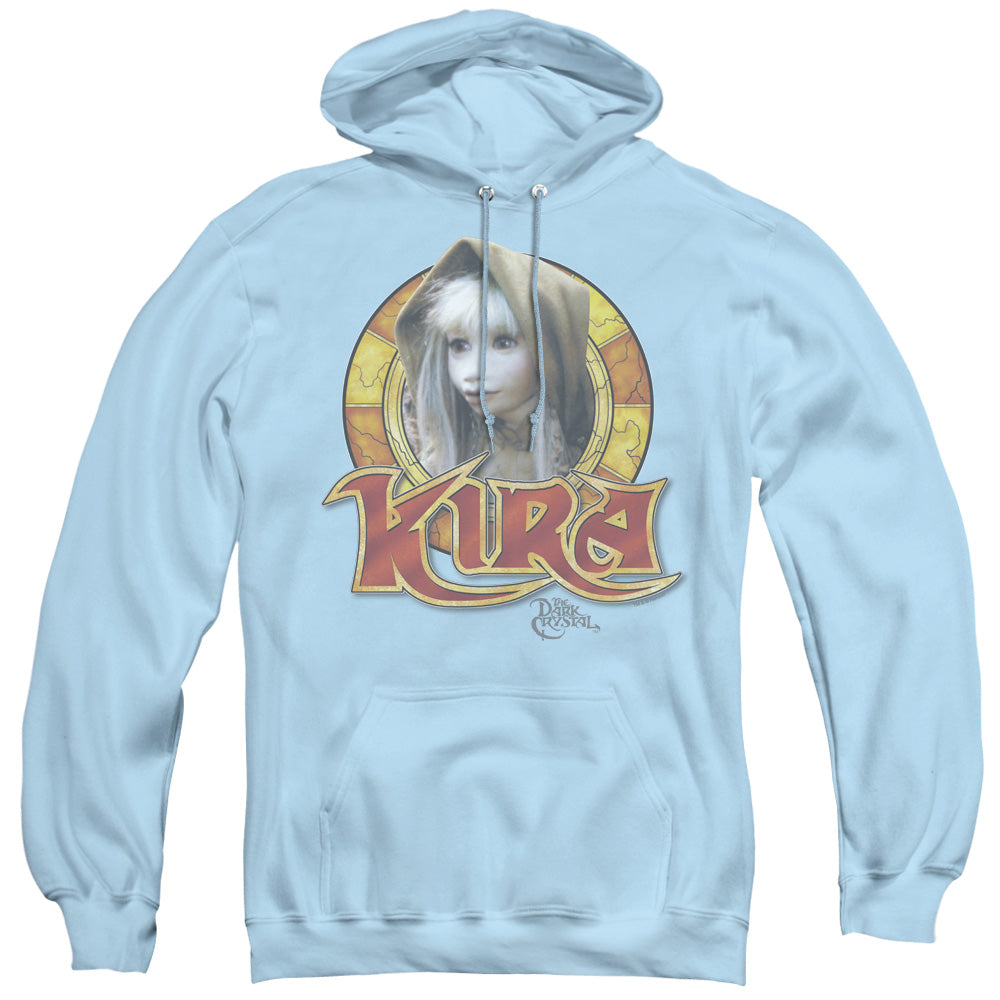 DARK CRYSTAL/KIRA CIRCLE - ADULT PULLOVER HOODIE - LIGHT BLUE