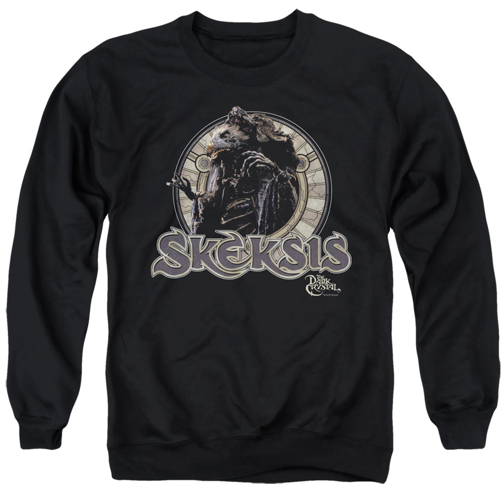 DARK CRYSTAL/SKEKSIS - ADULT CREWNECK SWEATSHIRT - BLACK