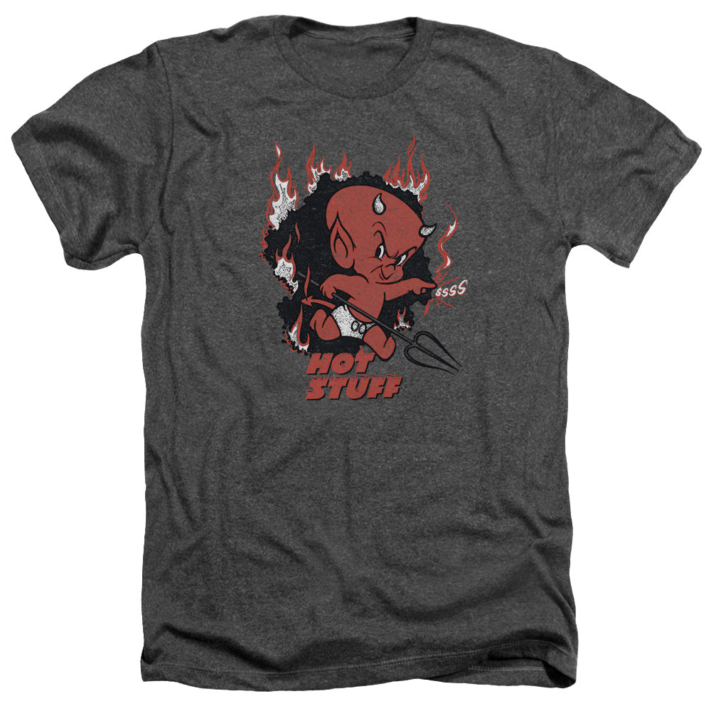 HOT STUFF/SINGE - ADULT HEATHER - CHARCOAL