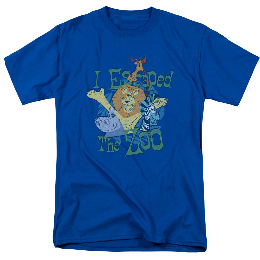 MADAGASCAR/ESCAPED - S/S ADULT 18/1  -  ROYAL BLUE