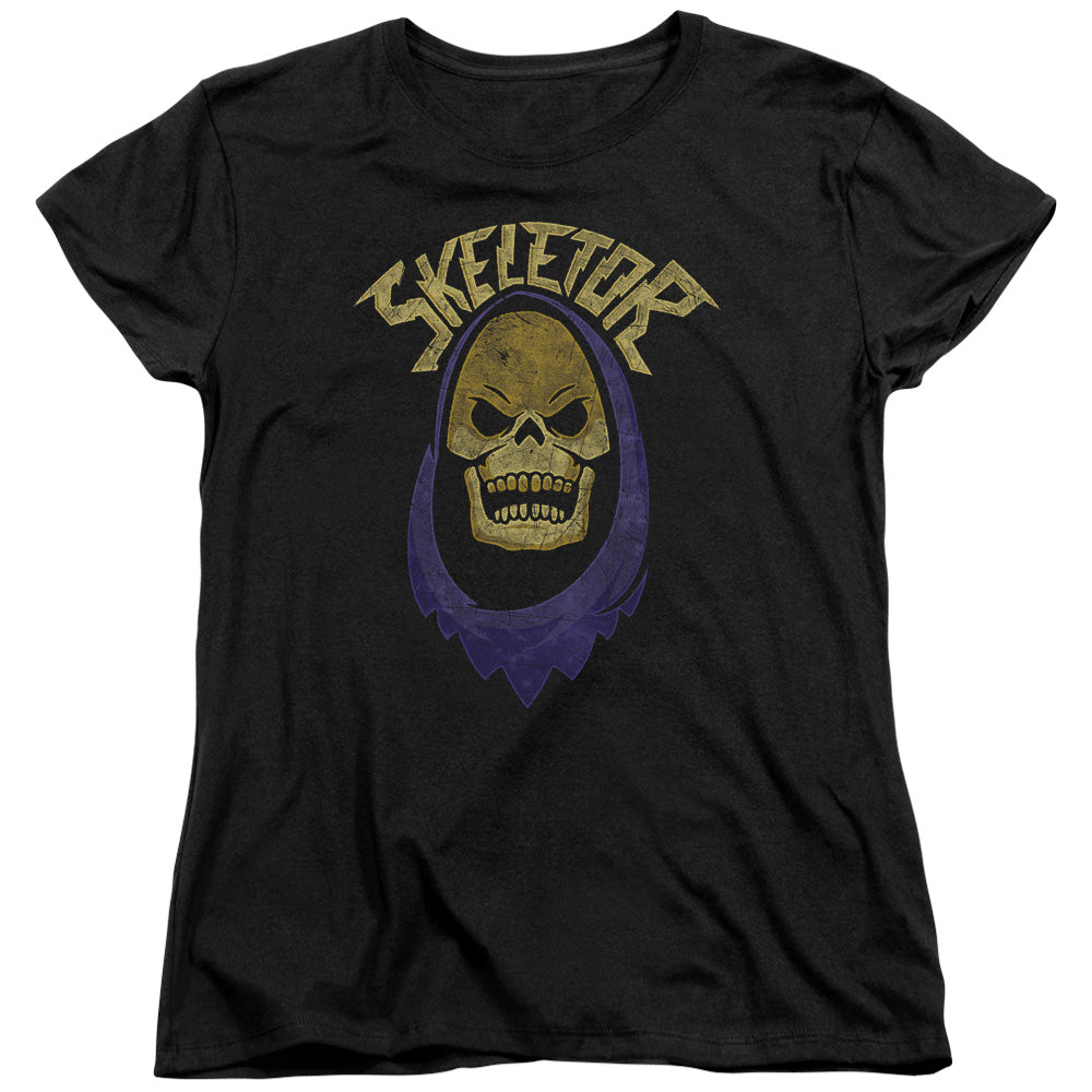 MASTERS OF THE UNIVERSE/HOOD - S/S WOMENS TEE - BLACK