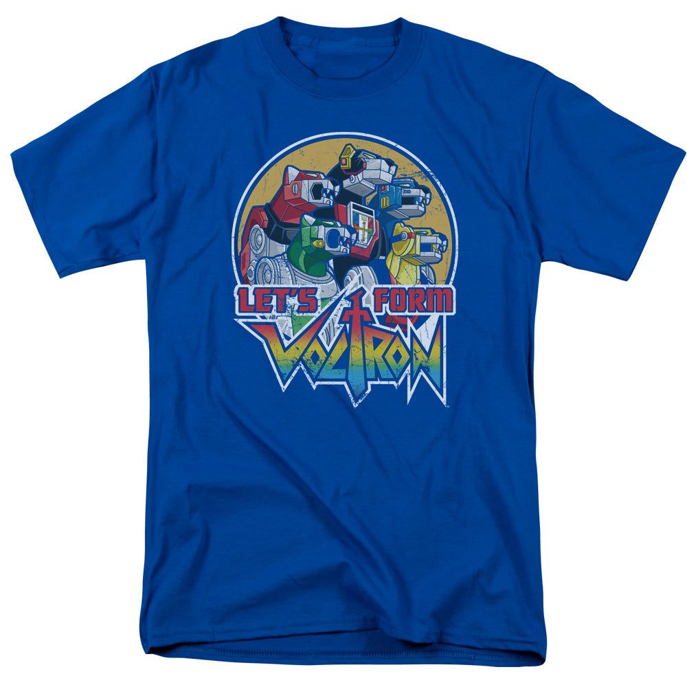 VOLTRON/LETS FORM - S/S ADULT 18/1 - ROYAL BLUE