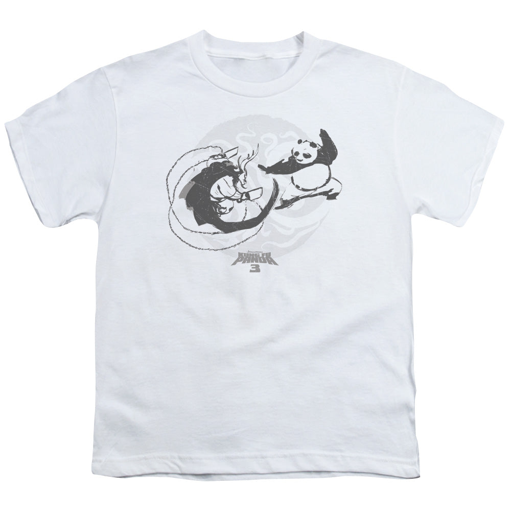 KUNG FU PANDA/FACE OFF - S/S YOUTH 18/1 - WHITE