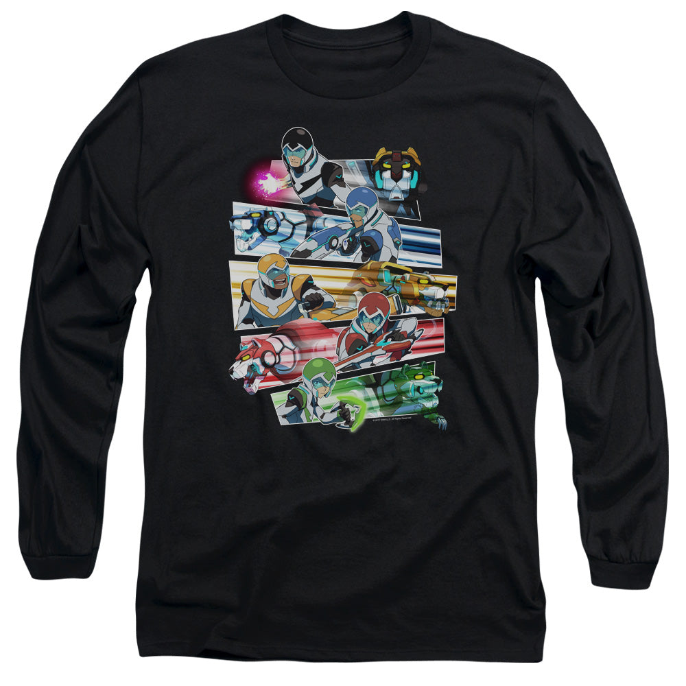 VOLTRON/PALADINS STRIKE -  L/S ADULT 18/1  - BLACK