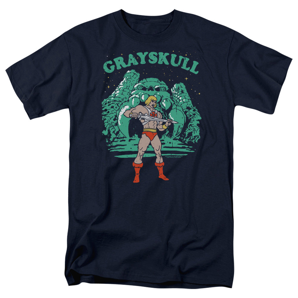 MASTERS OF THE UNIVERSE/GRAYSKULL NIGHTS - S/S ADULT 18/1 - NAVY