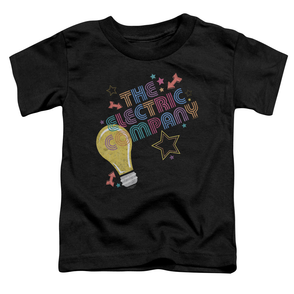 ELECTRIC COMPANY/ELECTRIC LIGHT - S/S TODDLER TEE - BLACK