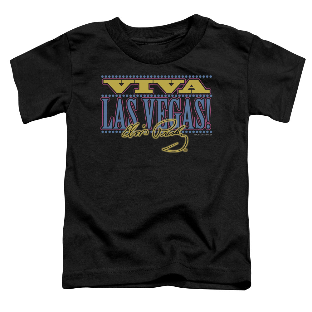 ELVIS PRESLEY/VIVA LAS VEGAS - S/S TODDLER TEE - BLACK