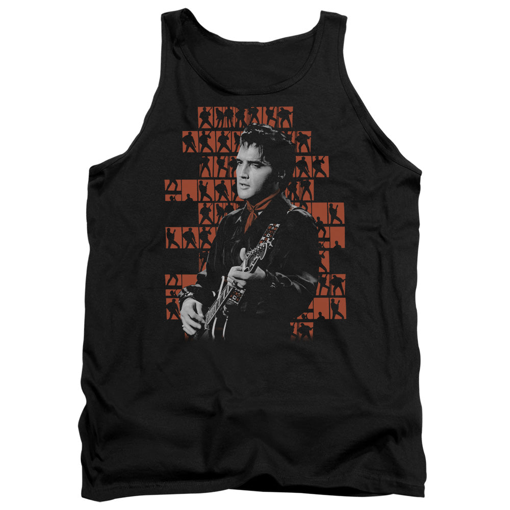ELVIS PRESLEY/1968 - ADULT TANK - BLACK