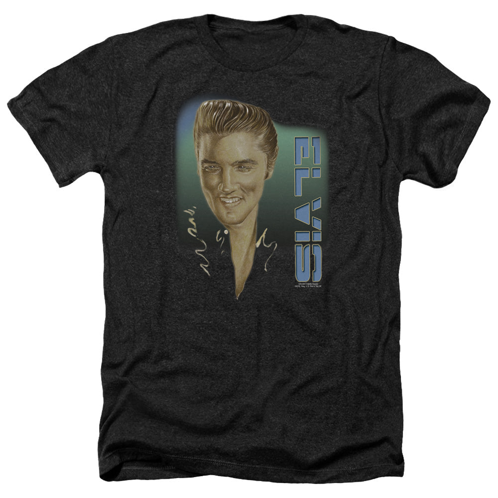 ELVIS PRESLEY/ELVIS 56 - ADULT HEATHER - BLACK