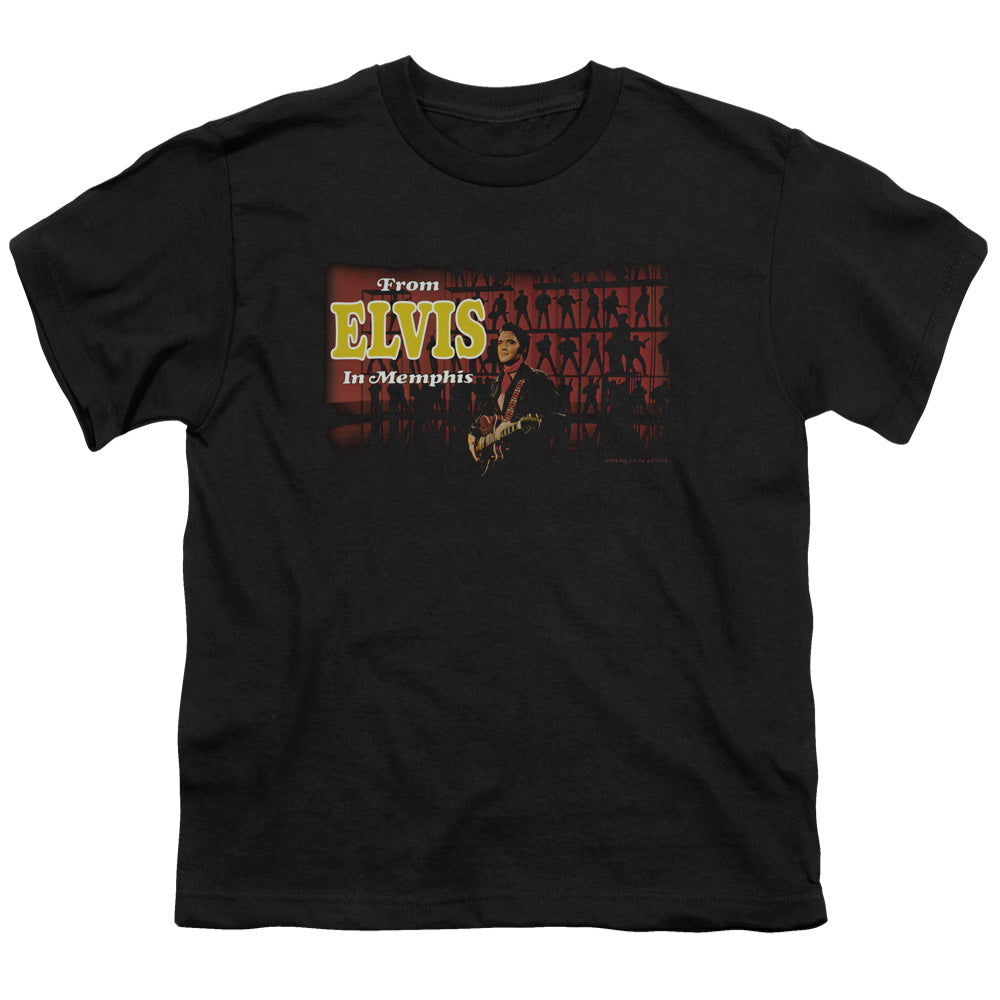 ELVIS PRESLEY/FROM ELVIS IN MEMPHIS - S/S YOUTH 18/1 - BLACK