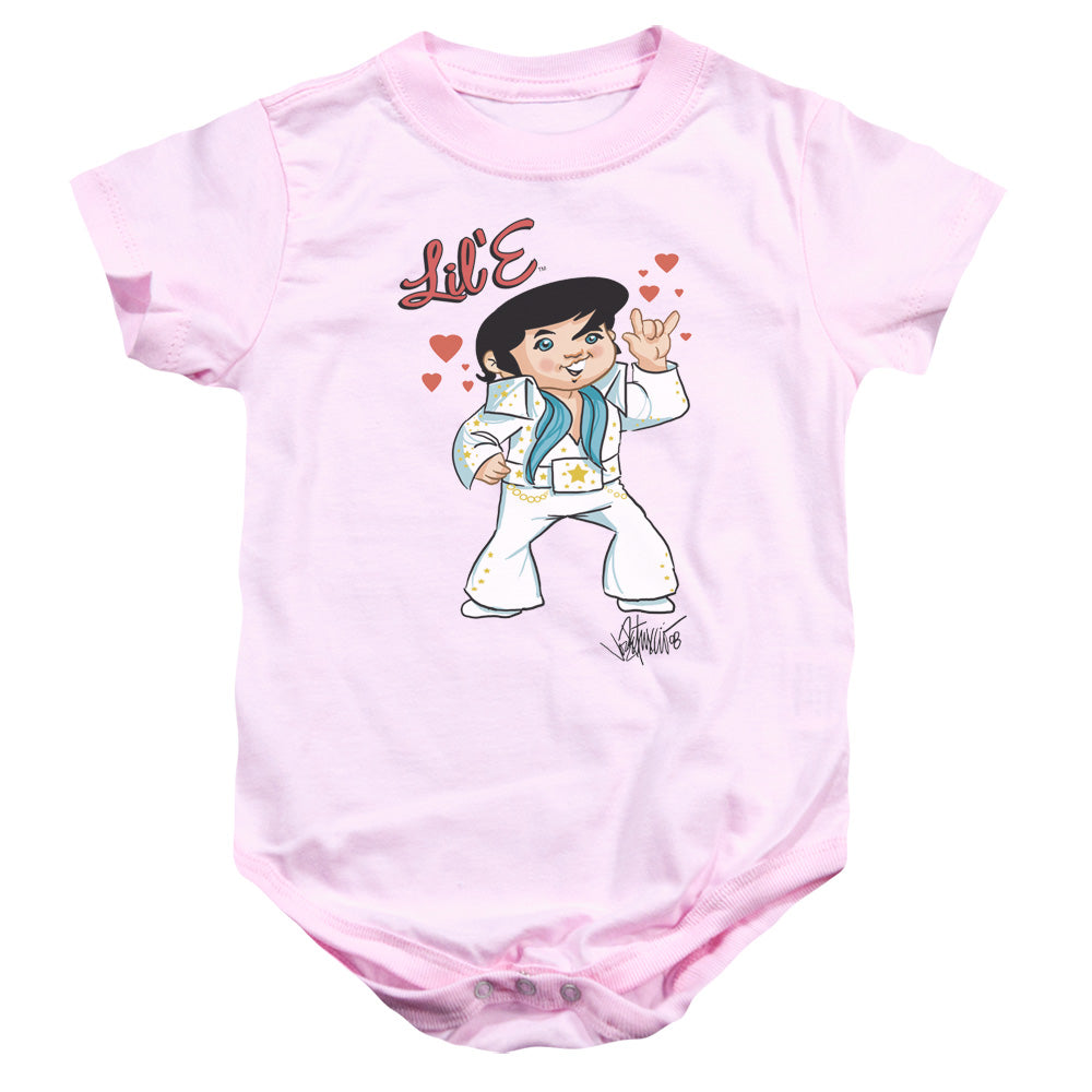 ELVIS PRESLEY/LIL E - INFANT SNAPSUIT - PINK