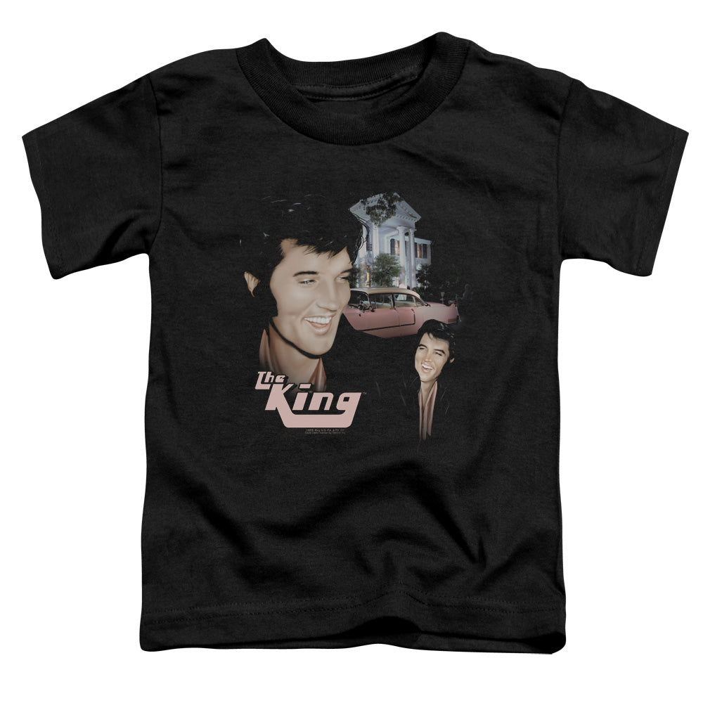 ELVIS PRESLEY/HOME SWEET HOME - S/S TODDLER TEE - BLACK