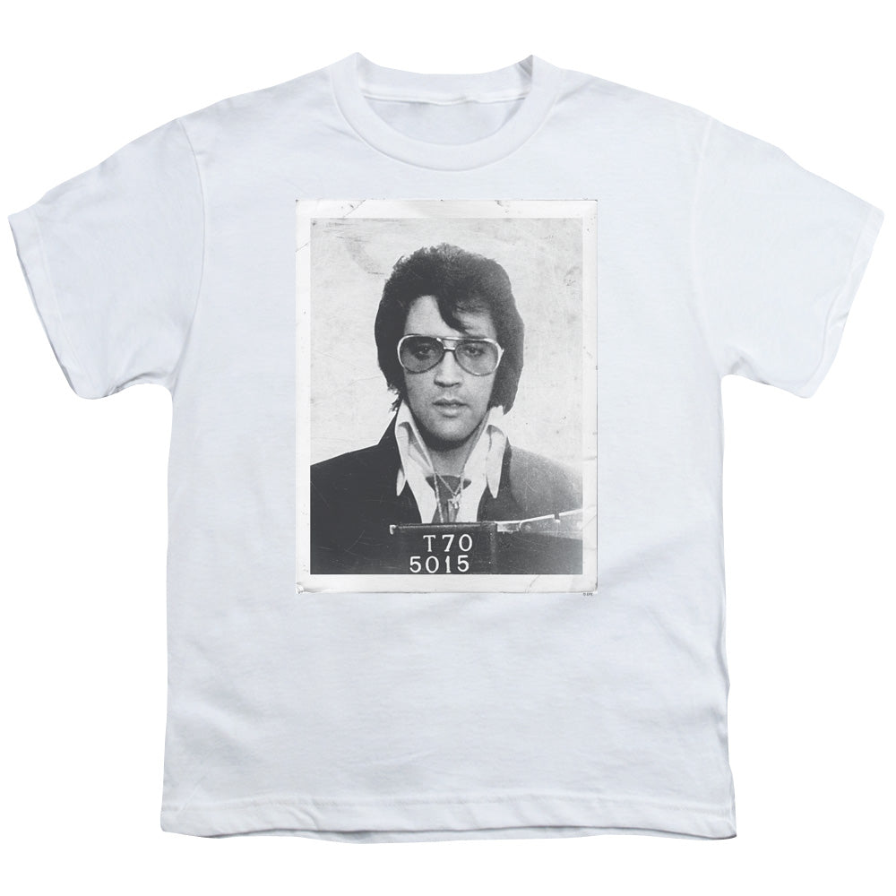 ELVIS PRESLEY/FRAMED - S/S YOUTH 18/1 - WHITE