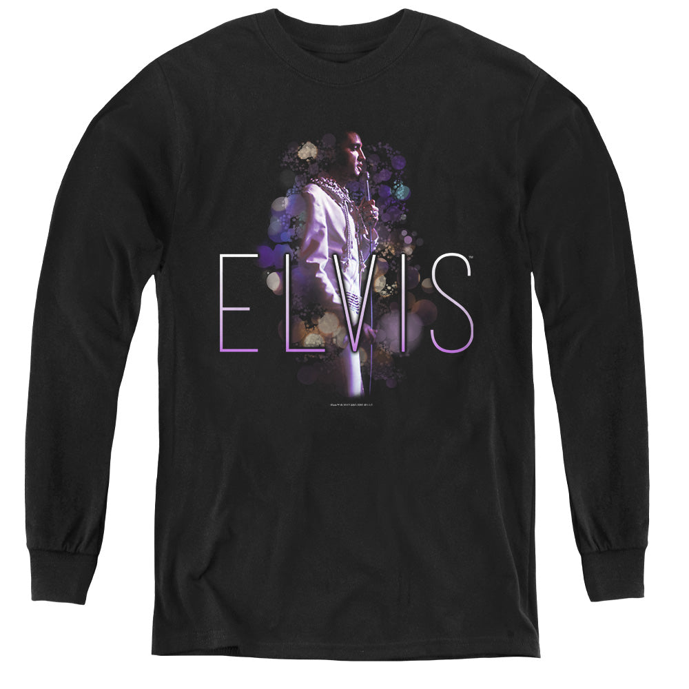 ELVIS PRESLEY/DREAM STATE - YOUTH LONG SLEEVE TEE - BLACK