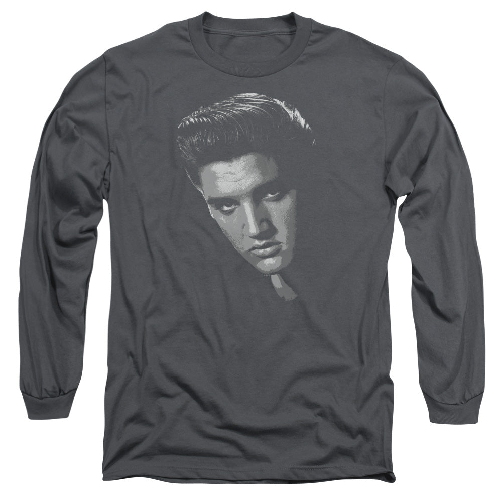 ELVIS PRESLEY/AMERICAN IDOL -  L/S ADULT 18/1  - CHARCOAL