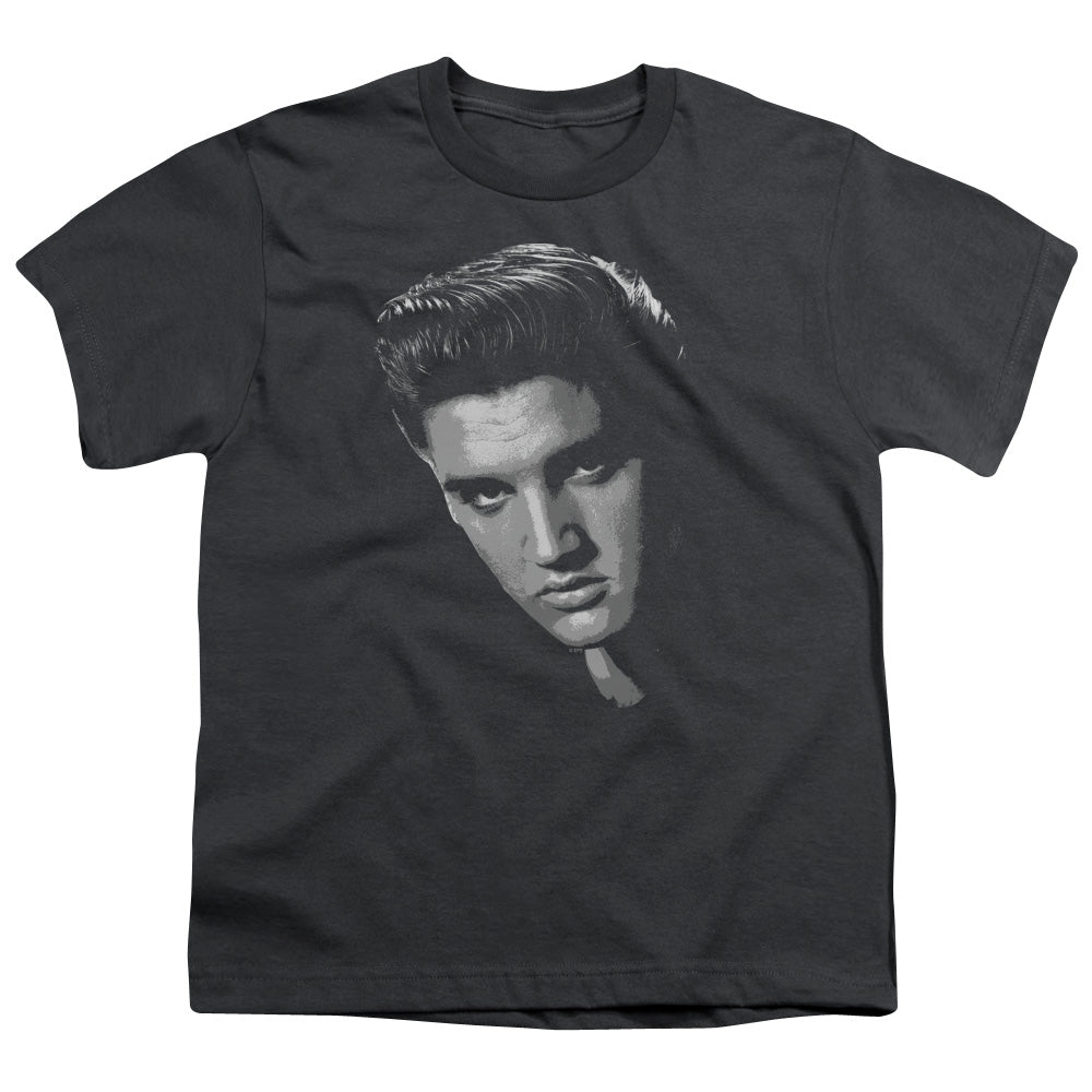 ELVIS PRESLEY/AMERICAN IDOL - S/S YOUTH 18/1 - CHARCOAL