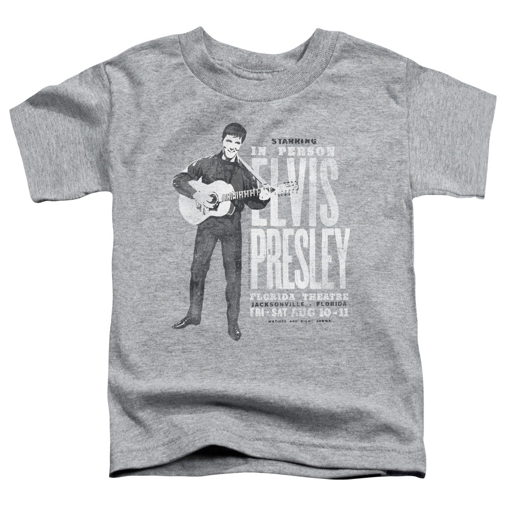ELVIS PRESLEY/IN PERSON - S/S TODDLER TEE - ATHLETIC HEATHER