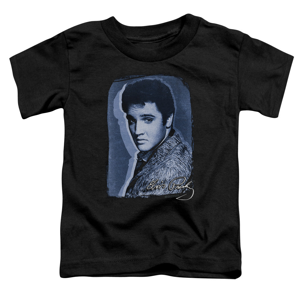 ELVIS PRESLEY/OVERLAY - S/S TODDLER TEE - BLACK